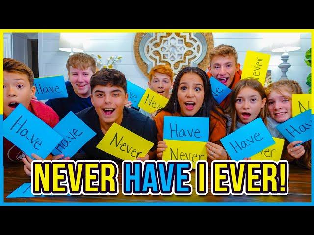 Never Have I Ever! | Teen Edition! | Are They In Trouble? | Siblings!