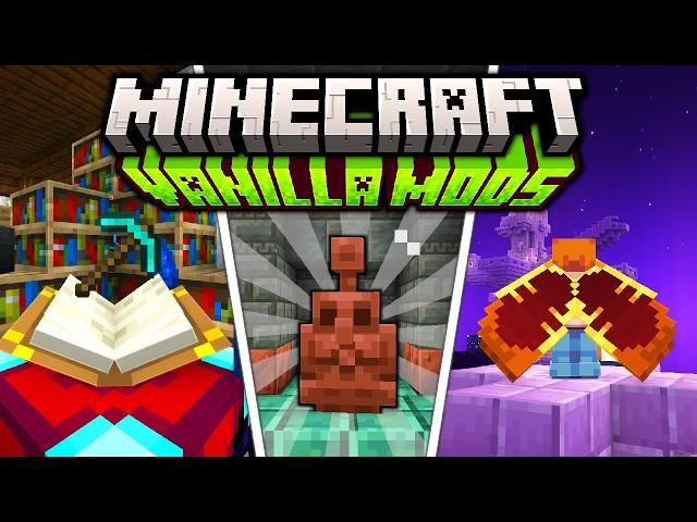 Top 15 Vanilla Friendly Minecraft Mods For Update 1.21!