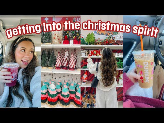 let's get into the christmas spirit!!! shopping, decorating, & baking ️