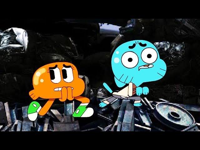 THE AMAZING WORLD OF GUMBALL - DINO DONKEY DASH [Cartoon Network Games]