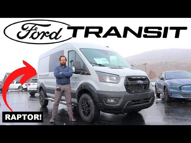 2024 Ford Transit Trail: It's A Raptor Van!