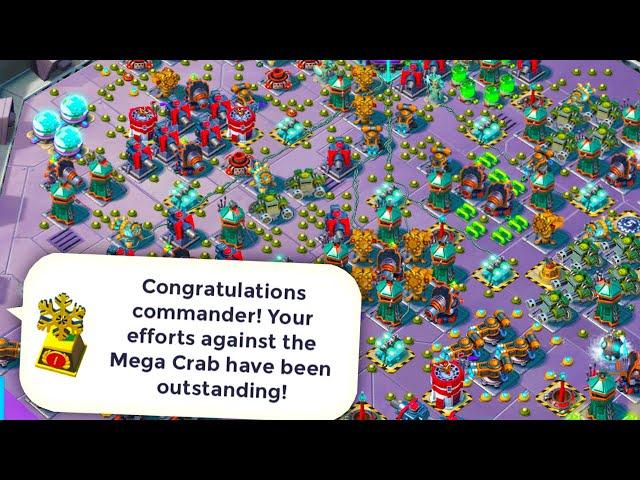 I got to Mega Crab stage 70 and won this LEGENDARY trophy!