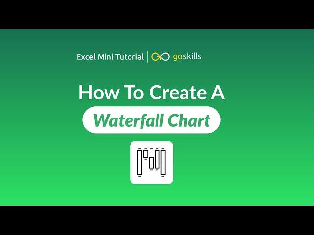 #Shorts | How to Create Waterfall Charts in #Excel