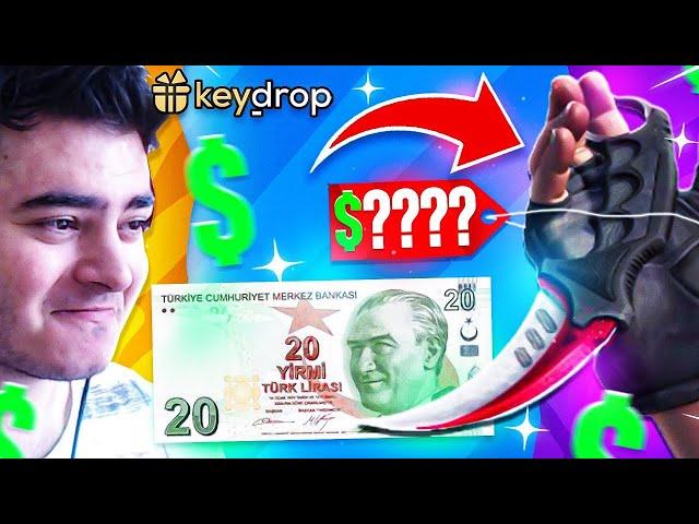 KEYDROP 1000 TL KATLAMA YAPTIM x4 KATII !! - Keydrop Katlama Promo Code 2024