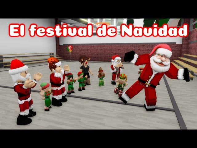 El festival de Navidad | Historia de Roblox Brookhaven