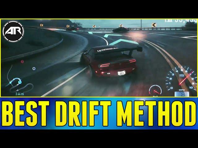 Need For Speed : NEW BEST DRIFTING METHOD!!! (How To Drift In NFS 2015)