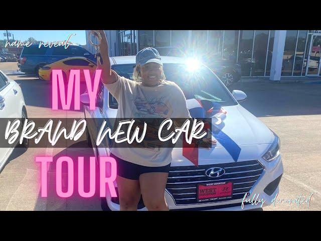 My Brand New Car Tour: 2022 Hyundai Accent SE