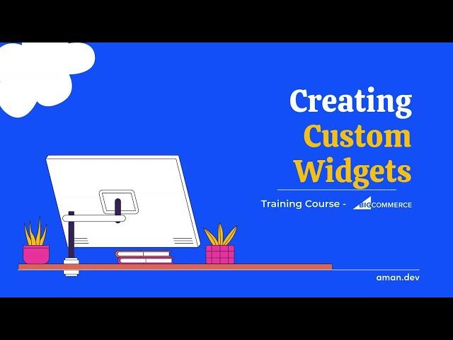 Create widgets in BigCommerce