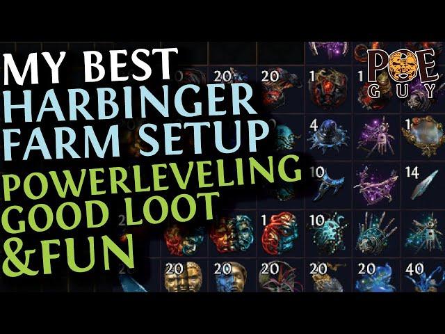 POE 3.25 - HOW I FARM MY HARBINGERS & WHY // AN OPTIMIZED ATLAS TREE FOR GOOD LOOT & XP