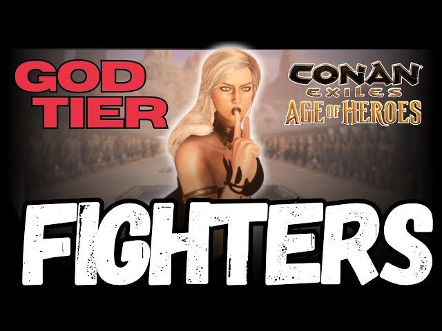 God Tier Fighters (and where to find them) Age of Heroes | Conan Exiles 2024