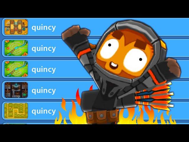 Voice Actor for Quincy tries Quincy Challenges in BTD 6