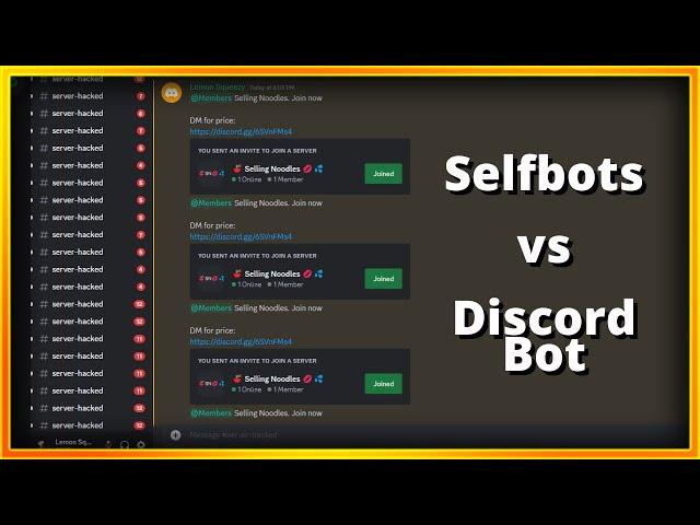 Self bot vs Discord Bot - Explained