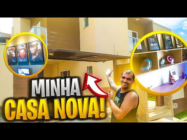 COMO A INTERNET MUDOU A MINHA VIDA | RICO EM APENAS UM ANO -  TOUR PELA MINHA CASA NOVA