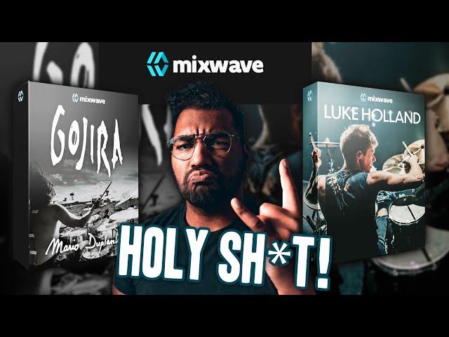 MIXWAVE GOJIRA & LUKE HOLLAND | MY NEW FAVORITE DRUMKITS?