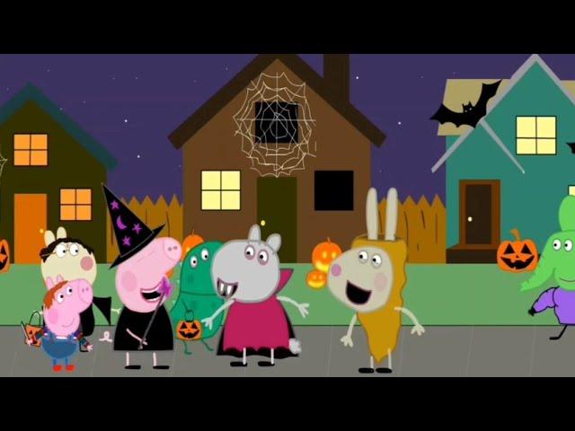 shocked halloween peppa pig | PEPPA PIG PARODY CLUB