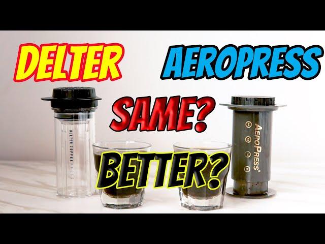 Delter Coffee Press Vs Aeropress Differences Comparison, Brewing Guide and Flavor Result