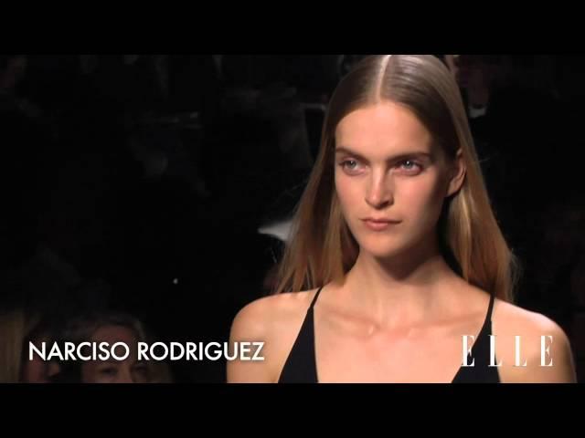 Narciso Rodriguez 2013 SS Runway Show  New York Fashion Week  ELLE TV