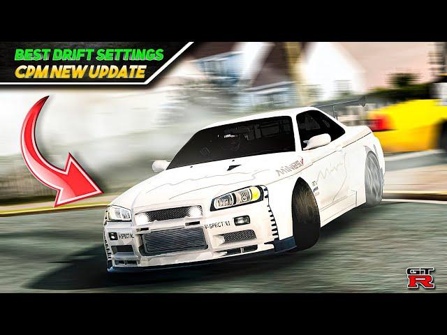 Best New Drift Settings for GTR R34 - Car Parking Multiplayer