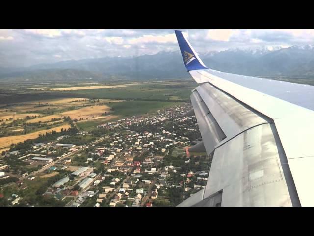 Air Astana BKK-ALA KC932 Almaty airport 2013 HD