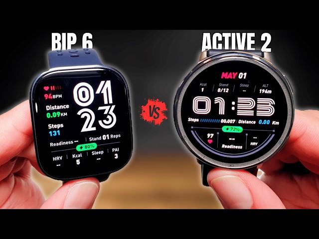 Amazfit Active 2 vs Amazfit Bip 6! Which One Should You Get!!!