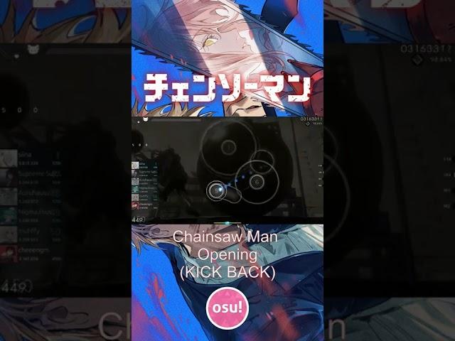 『KICK BACK』by 米津玄師 - Chainsaw Man Op | Osu!