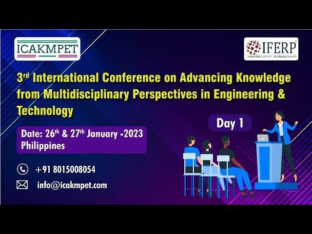 3rd ICAKMPET-Day1