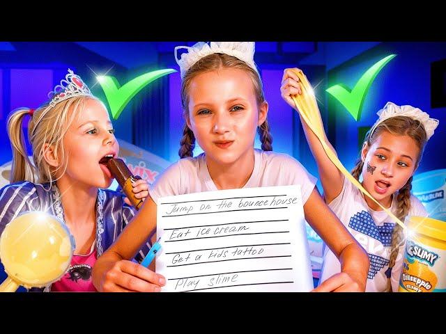 Girls made a TO DO LIST. Funny stories for kids.