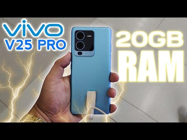 20GB of RAM??? Watch Vivo V25 Pro RAM Extended/ Pwedetech