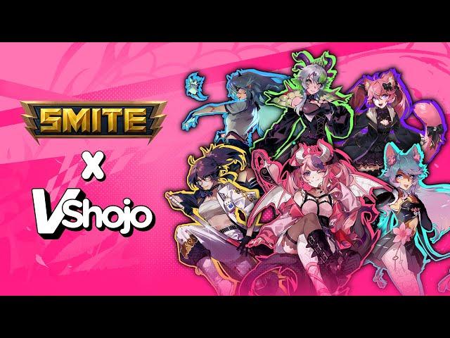 SMITE x VSHOJO Crossover - Reveal Trailer