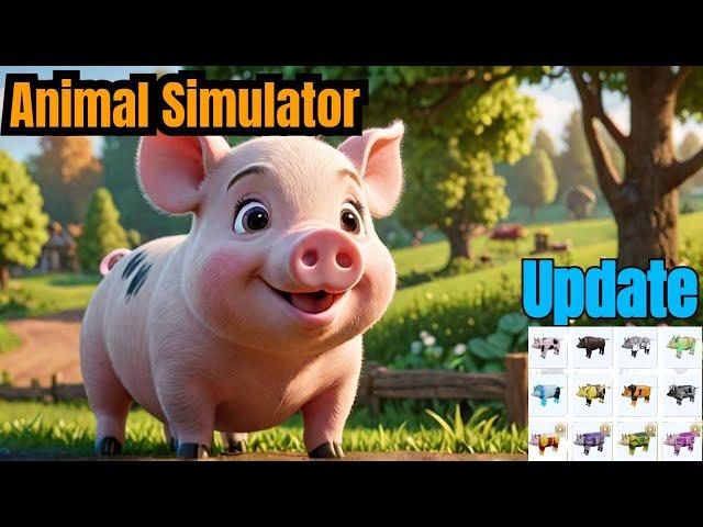 Animal Simulator Pig Update!