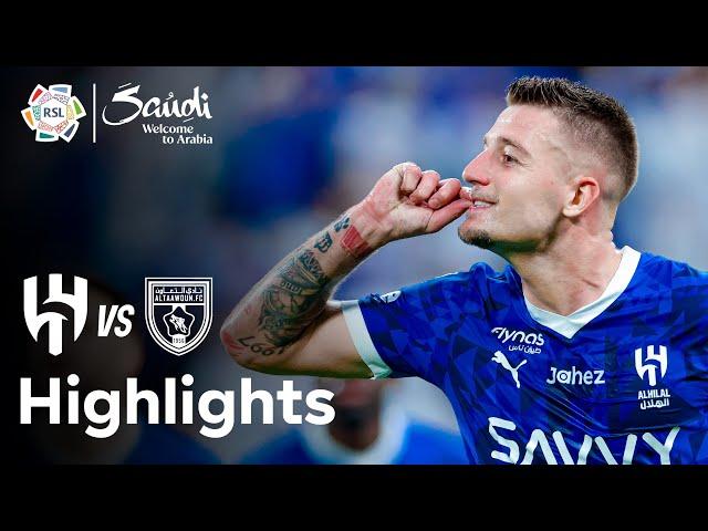 Al Hilal v Al Taawoun | RSL Highlights presented by Visit Saudi