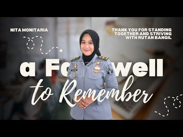 A FAREWELL TO REMEMBER - Nita Monitaria