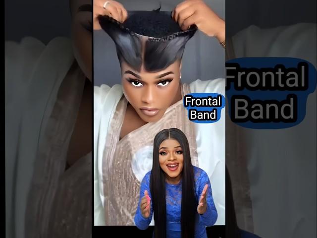 NEW Viral Glueless Frontal Band – No Glue, No Stress!