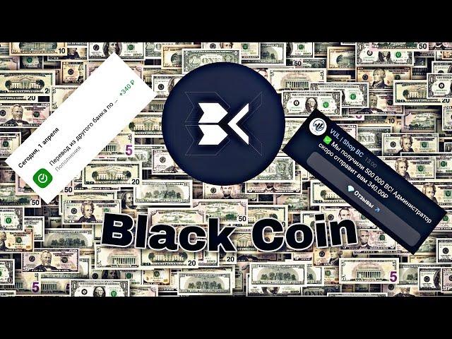 Black Coin | Блек коин кормит