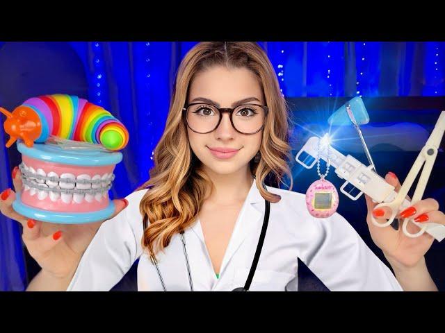 FASTEST ASMR Medical, Cranial Nerve, Chiropractor, Makeup, Bestie, Dentist, Piercer Roleplays 