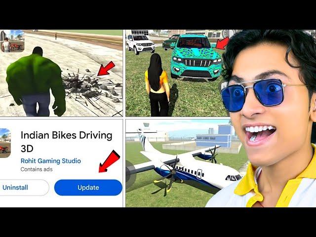 HULK New Update in INDIAN BIKES DRIVING 3D BIG AEROPLANE #22