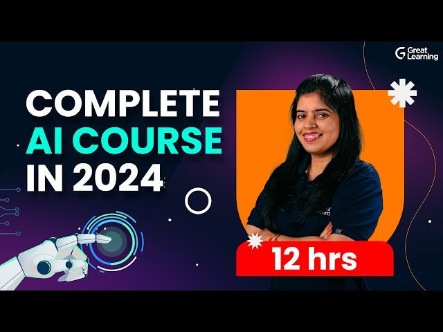 All in One Artificial Intelligence (AI) Full Course 2024 | AI Tutorial for Beginners