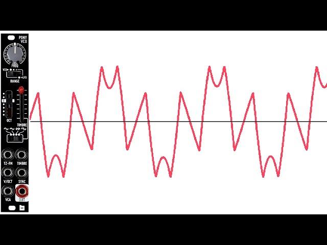 Befaco Pony VCO Wavefolder Circuit Analysis (intriguing variation of the Serge Wave Multiplier)