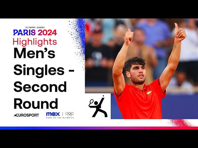 Carlos Alcaraz advances into Round 3 at the Paris Olympics  | #Paris2024 Highlights