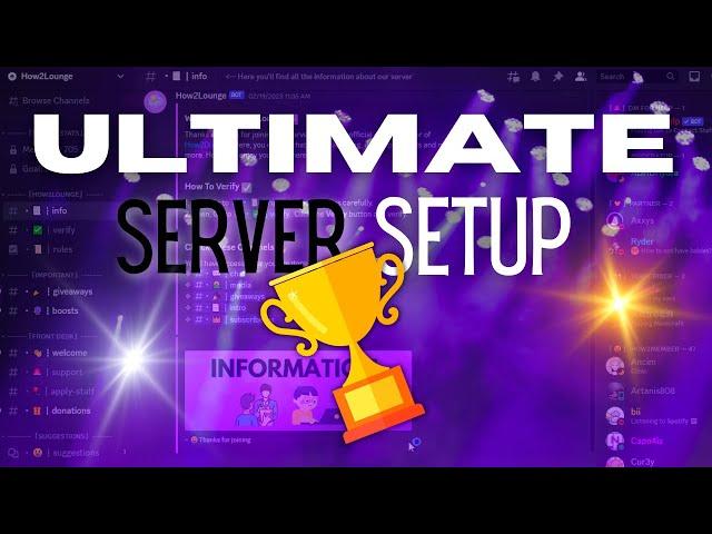 ULTIMATE Discord Server Setup In 2024! - FULL Guide