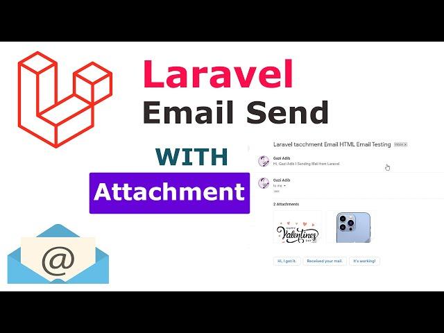 Laravel Email Sending With File/Image Attachment Using Mail Facades  Send Email Using Laravel.