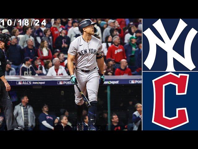 New York Yankees Highlights: ALCS Game 4 vs Cleveland Guardians