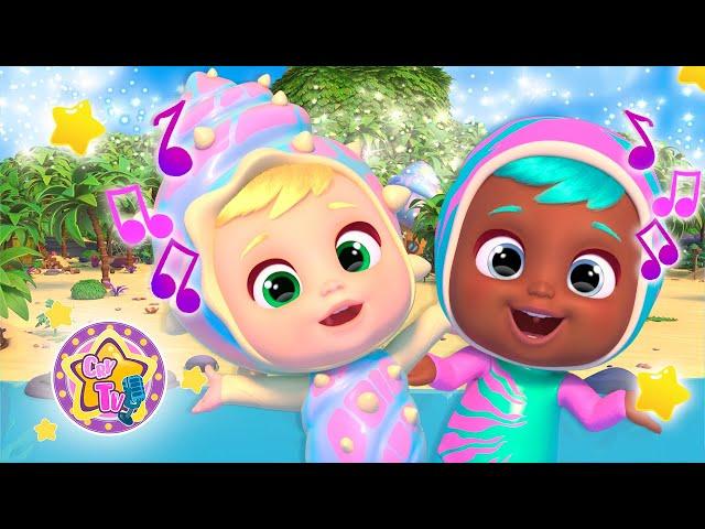 Stars on Stage  CRY BABIES Songs  Party in Tropical Island  KARAOKE | Cartoons & Songs for Kids