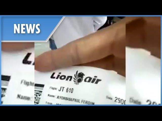 Chilling video shows passengers boarding doomed Lion Air flight