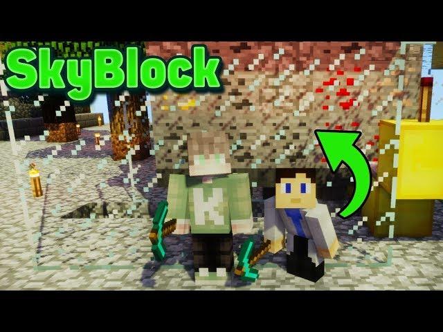 ПОСТРОИЛИ САМЫЙ БЫСТРЫЙ ГЕНЕРАТОР БУЛЫЖНИКА ДЛЯ НОВИЧКА В MINECRAFT | SKYBLOCK #10