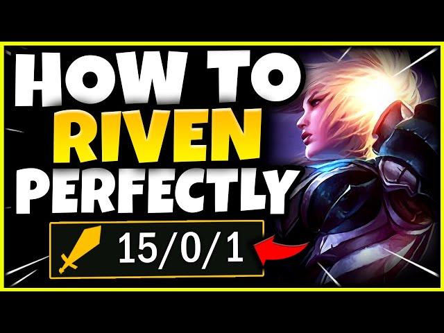 HOW TO PLAY RIVEN 100% PERFECTLY IN SEASON 12 (DO THIS) - S12 RIVEN GAMEPLAY (season 12 Riven Guide)