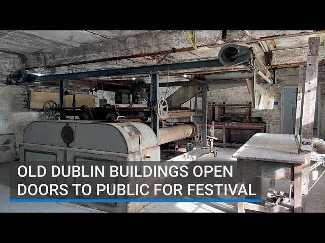 Old Dublin buildings open doors to public for architectural festival