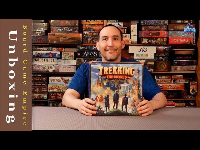 Trekking the World Unboxing - Underdog Games