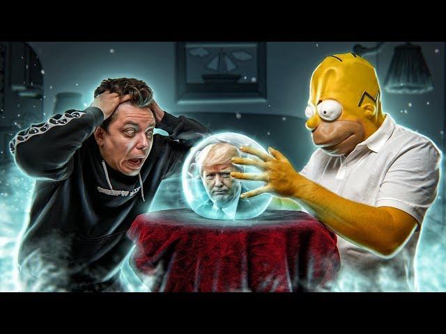 THE SIMPSONS KNOW EVERYTHING | PREDICTIONS [Top Secret]