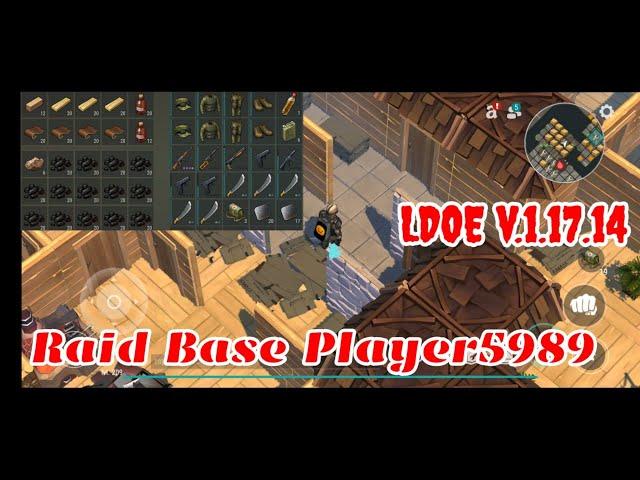 LDOE Raid Player5989 | Suicide Trick | Last Day on Earth v.1.17.14